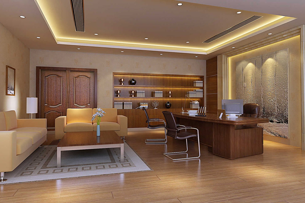 老板辦公室背景墻裝修設(shè)計圖片