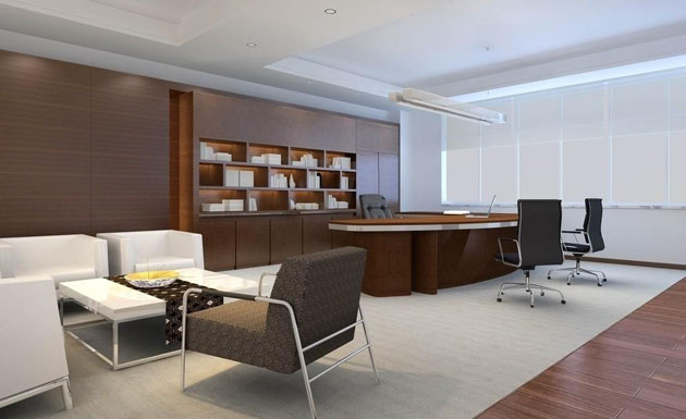 老板辦公室背景墻裝修設(shè)計圖片