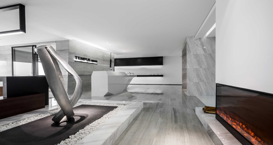 騰邦國(guó)際辦公室服務(wù)臺(tái)效果圖