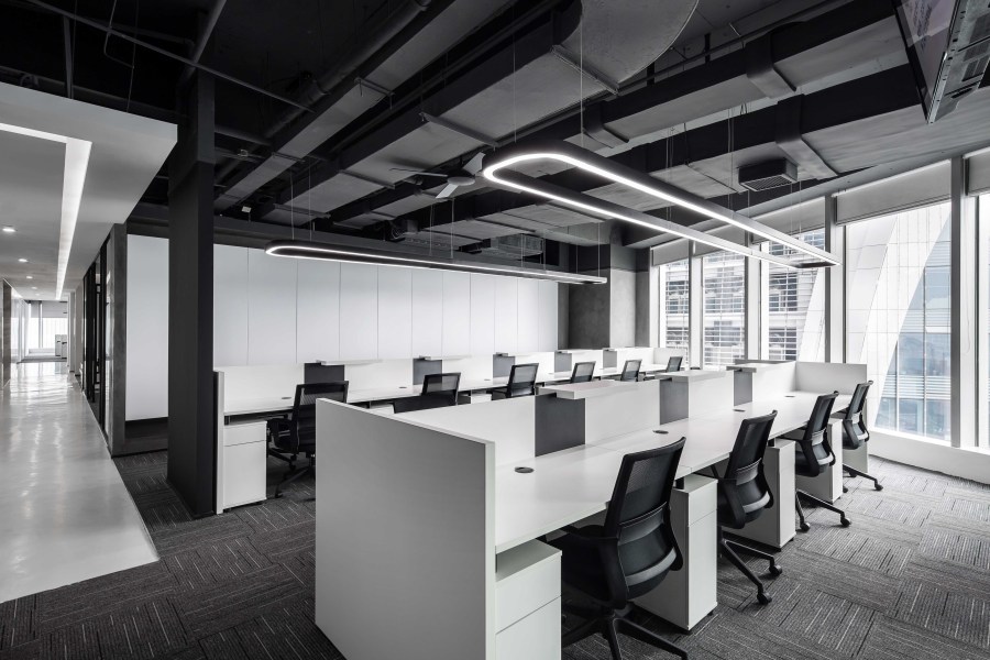 騰邦國(guó)際開(kāi)放辦公室效果圖