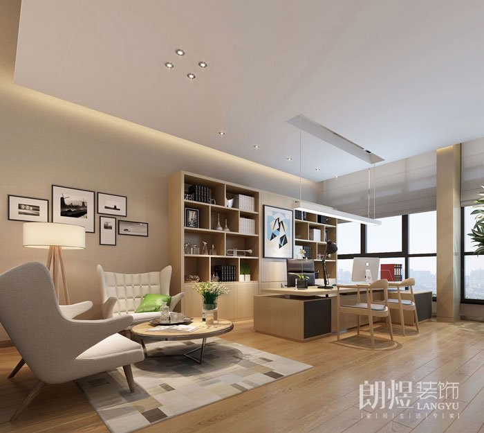 老總辦公室裝修效果圖