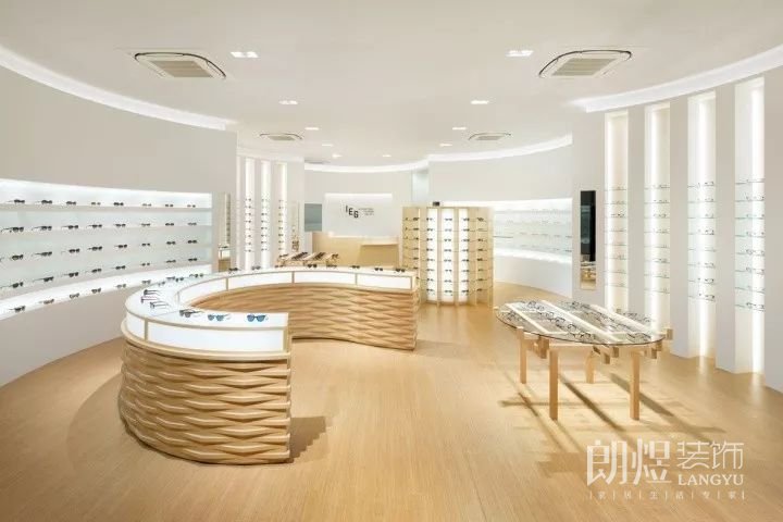 成都高檔眼鏡店裝修設(shè)計效果圖