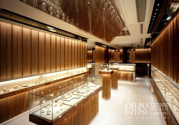 高檔珠寶店燈光設(shè)計效果圖