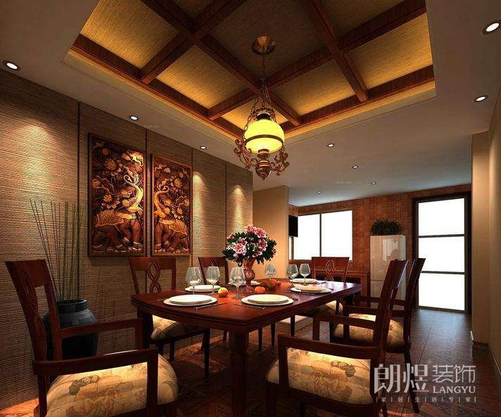 東南亞餐廳效果圖