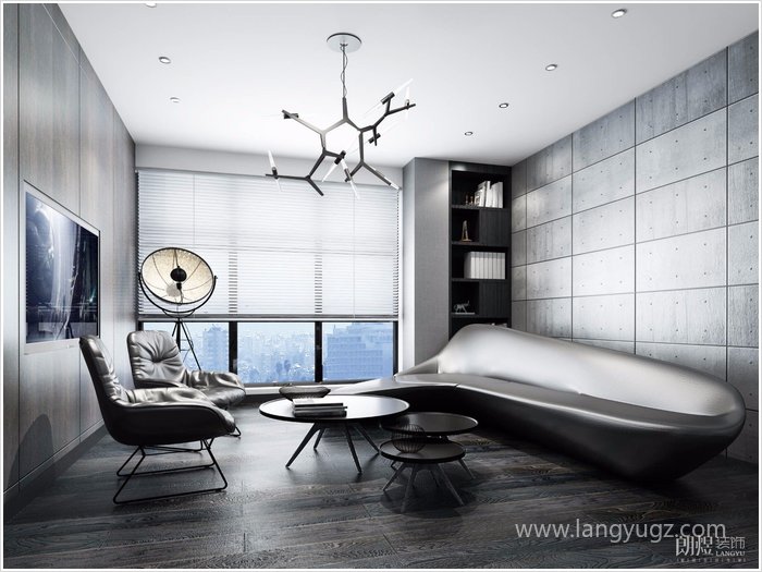 后現(xiàn)代風(fēng)格辦公室休息區(qū)圖片