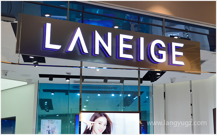 laneige店招設(shè)計(jì)效果圖
