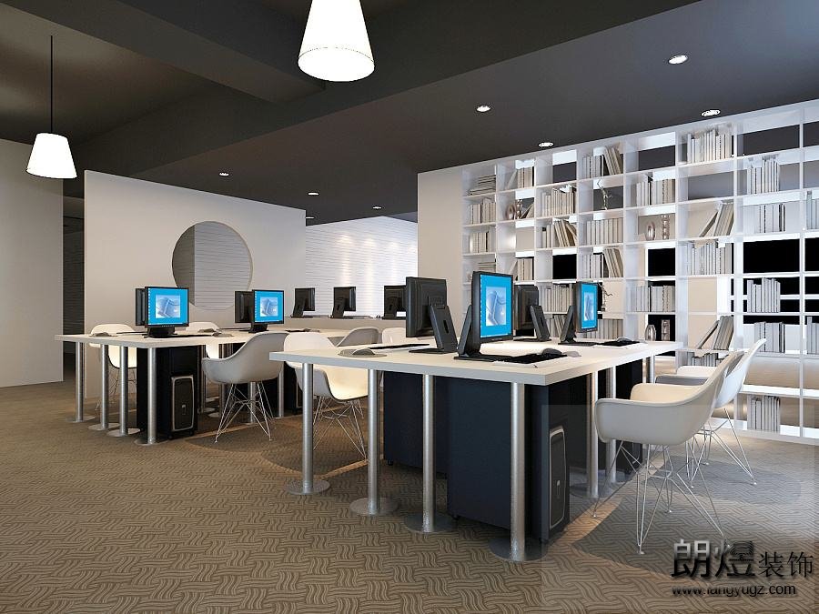 簡潔風(fēng)格成都辦公室裝修效果圖