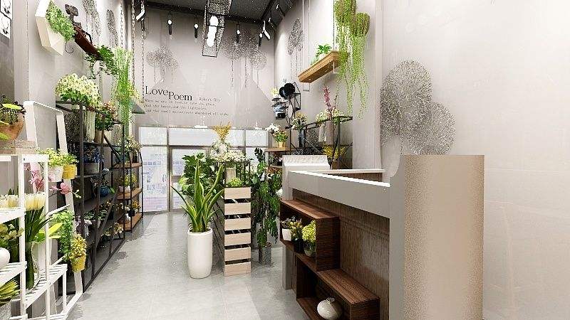 成華區(qū)花店裝修
