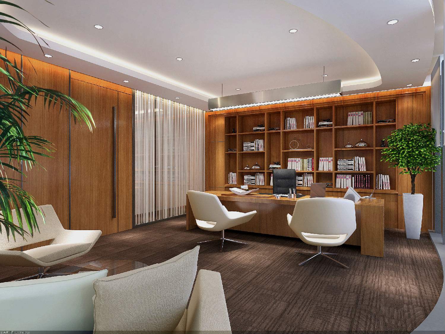 老總辦公室裝設(shè)計(jì)