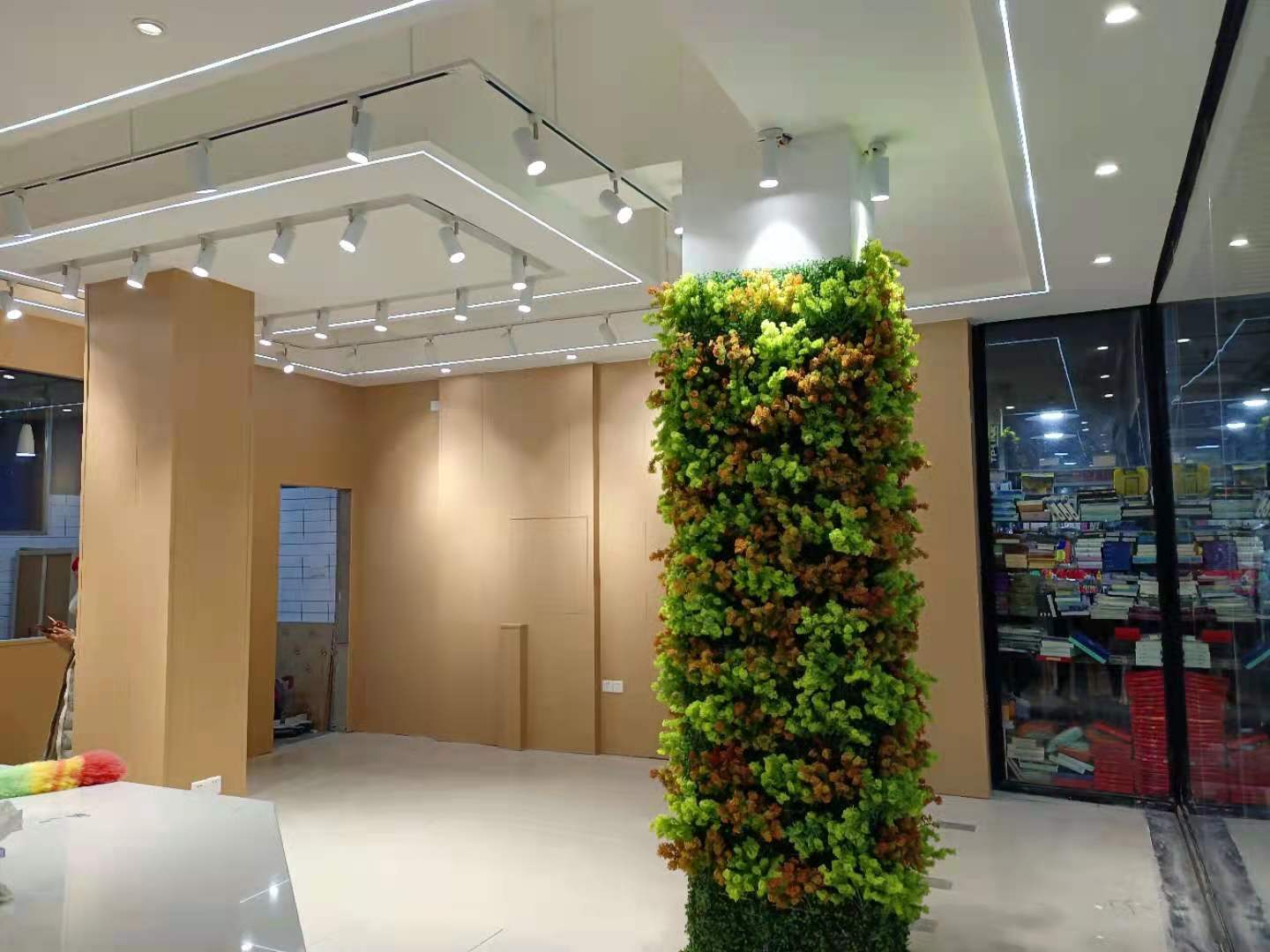 烘培店店內(nèi)裝修實景圖